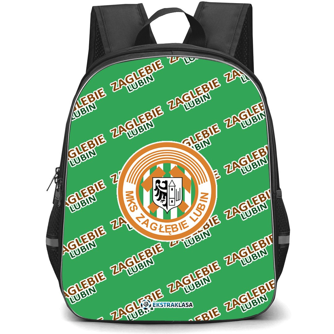 Zaglebie Lubin Backpack StudentPack - Lubin Football Club Medley Monogram Wordmark