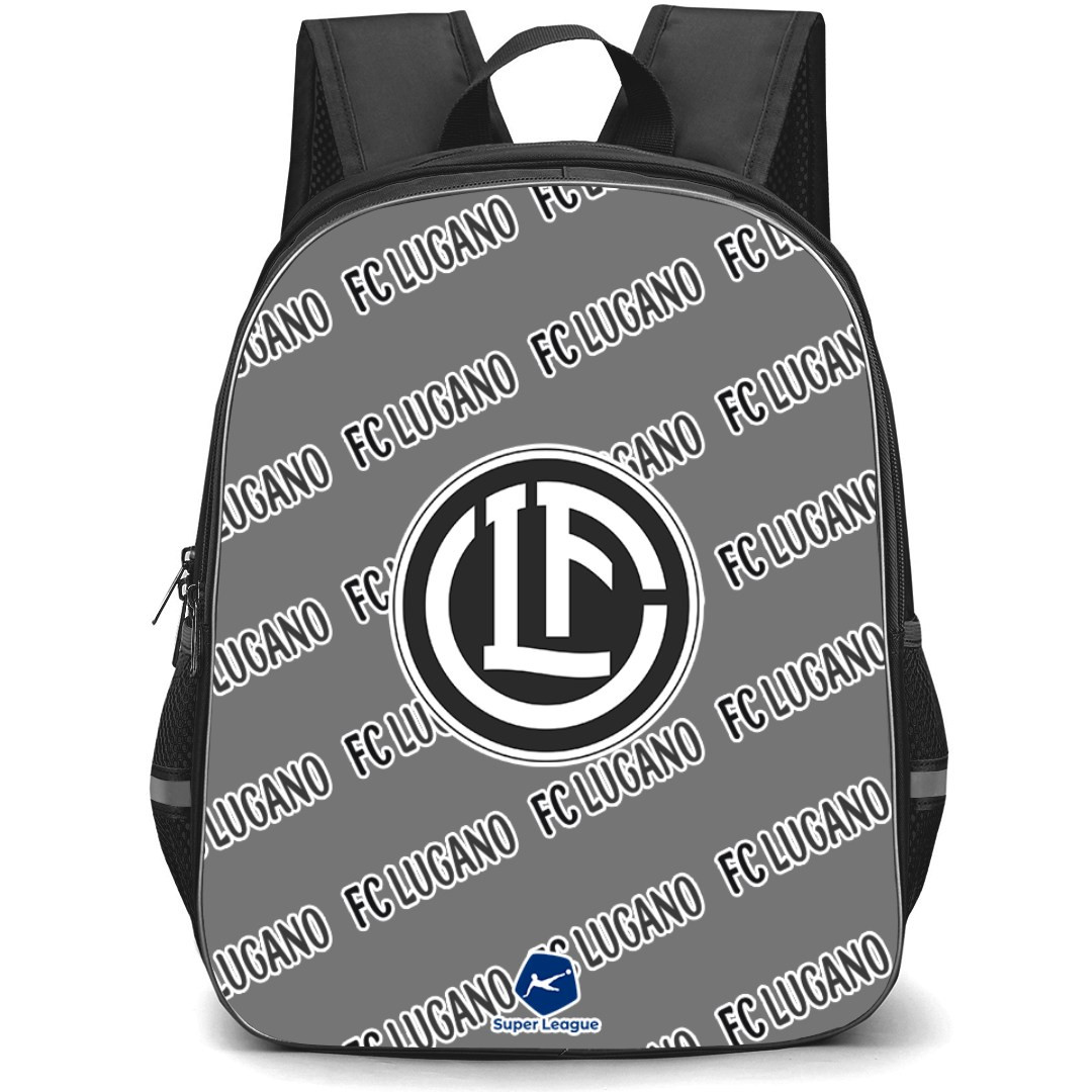 FC Lugano Backpack StudentPack - Lugano Football Club Medley Monogram Wordmark