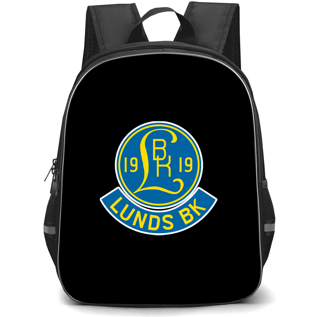 Lunds BK Backpack School Bag StudentPack - Lunds BK Large Logo Football Club