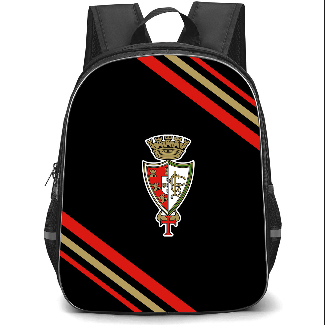 Lusitano GC Backpack School Bag StudentPack - Large Logo With Stripe