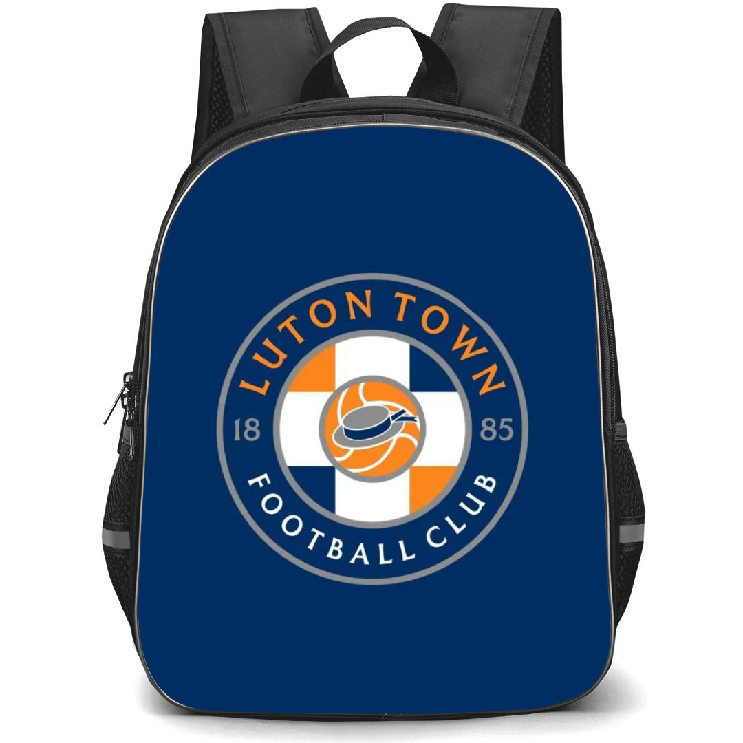 Luton Town F.C. Backpack StudentPack - Luton Town F.C. Redesign Logo On Blue Background