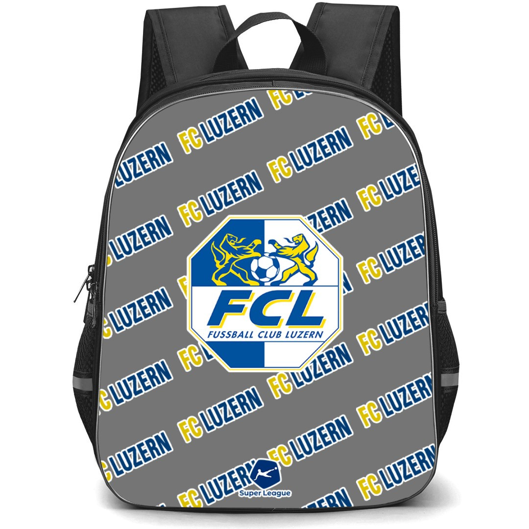 FC Luzern Backpack StudentPack - Luzern Football Club Medley Monogram Wordmark