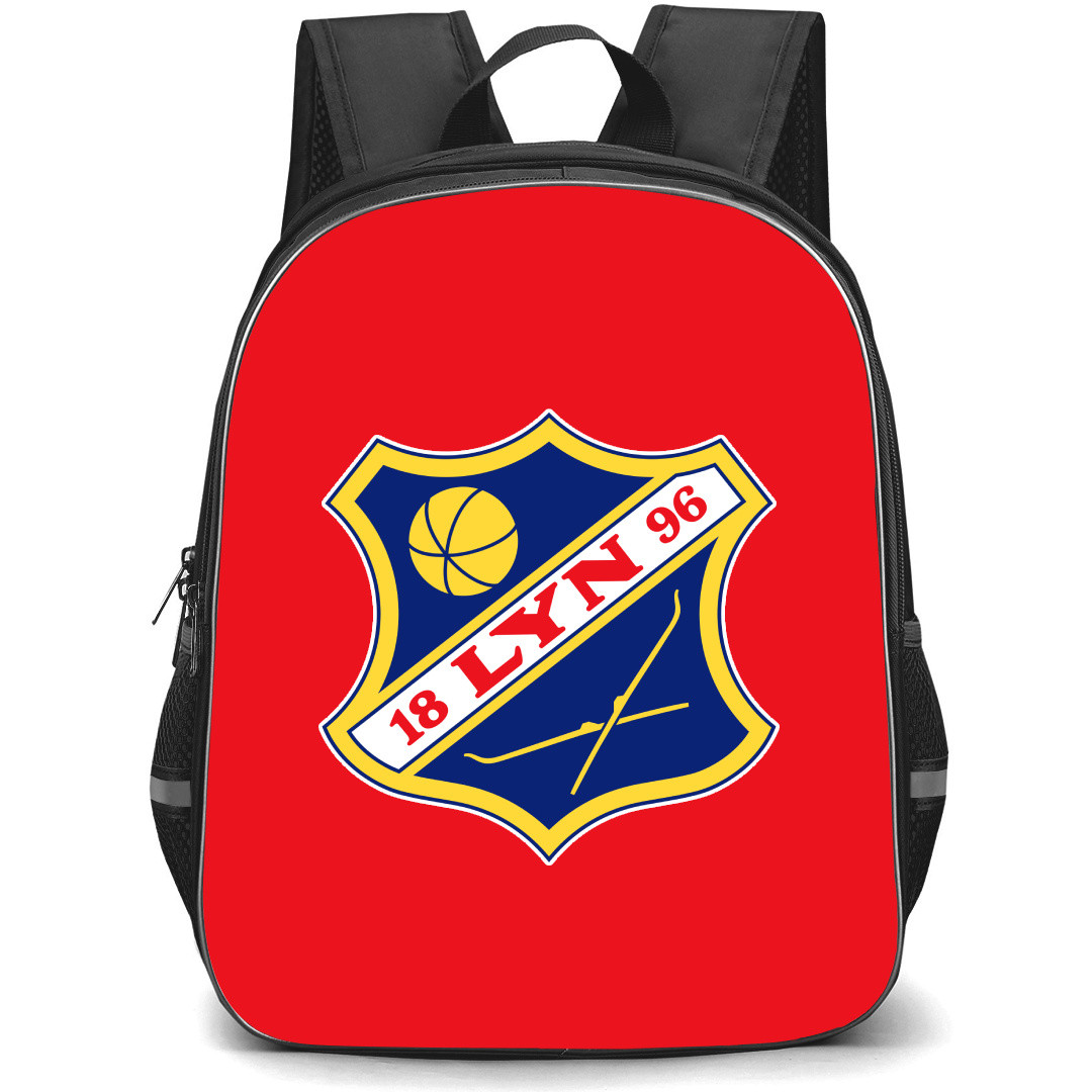 FC Lyn Oslo Backpack School Bag StudentPack - Large Logo