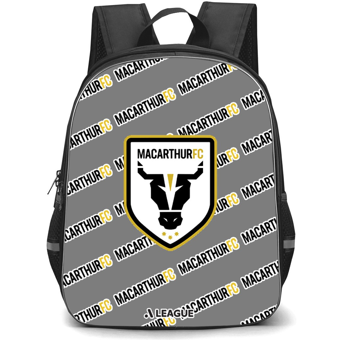 Macarthur FC Backpack StudentPack - Macarthur Football Club Medley Monogram Wordmark