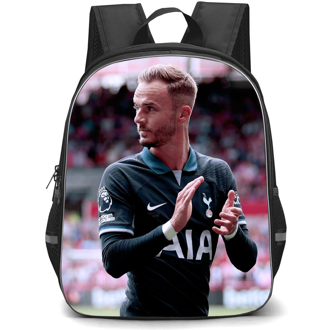 James Maddison Backpack StudentPack - James Maddison Tottenham Hotspur F.C Clapping Poster