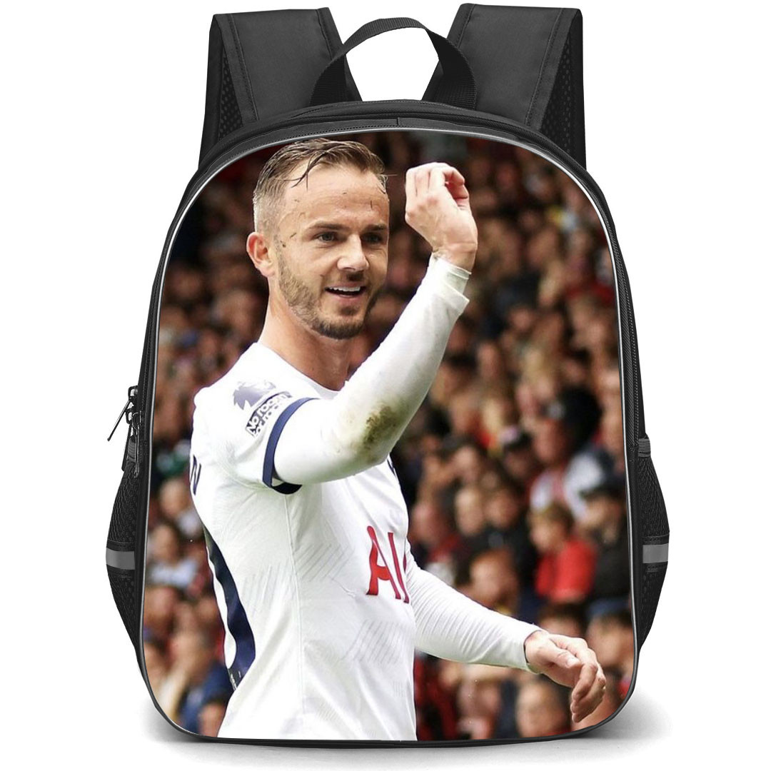 James Maddison Backpack StudentPack - James Maddison Tottenham Hotspur F.C Smiling Portrait Poster