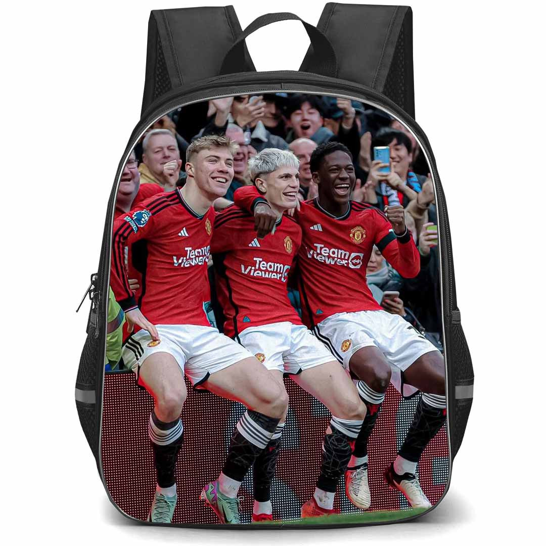 Manchester United F.C. School Backpack StudentPack - Manchester United F.C. Bad Boys Sitting Picture