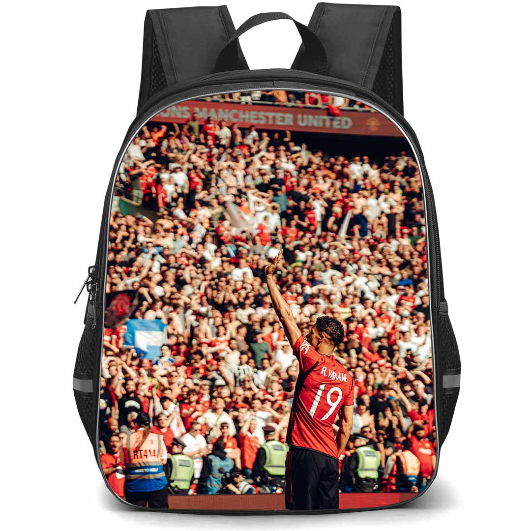 Manchester United F.C. Raphael Varane School Backpack StudentPack - Man United Raphael Varane Goodye Poster