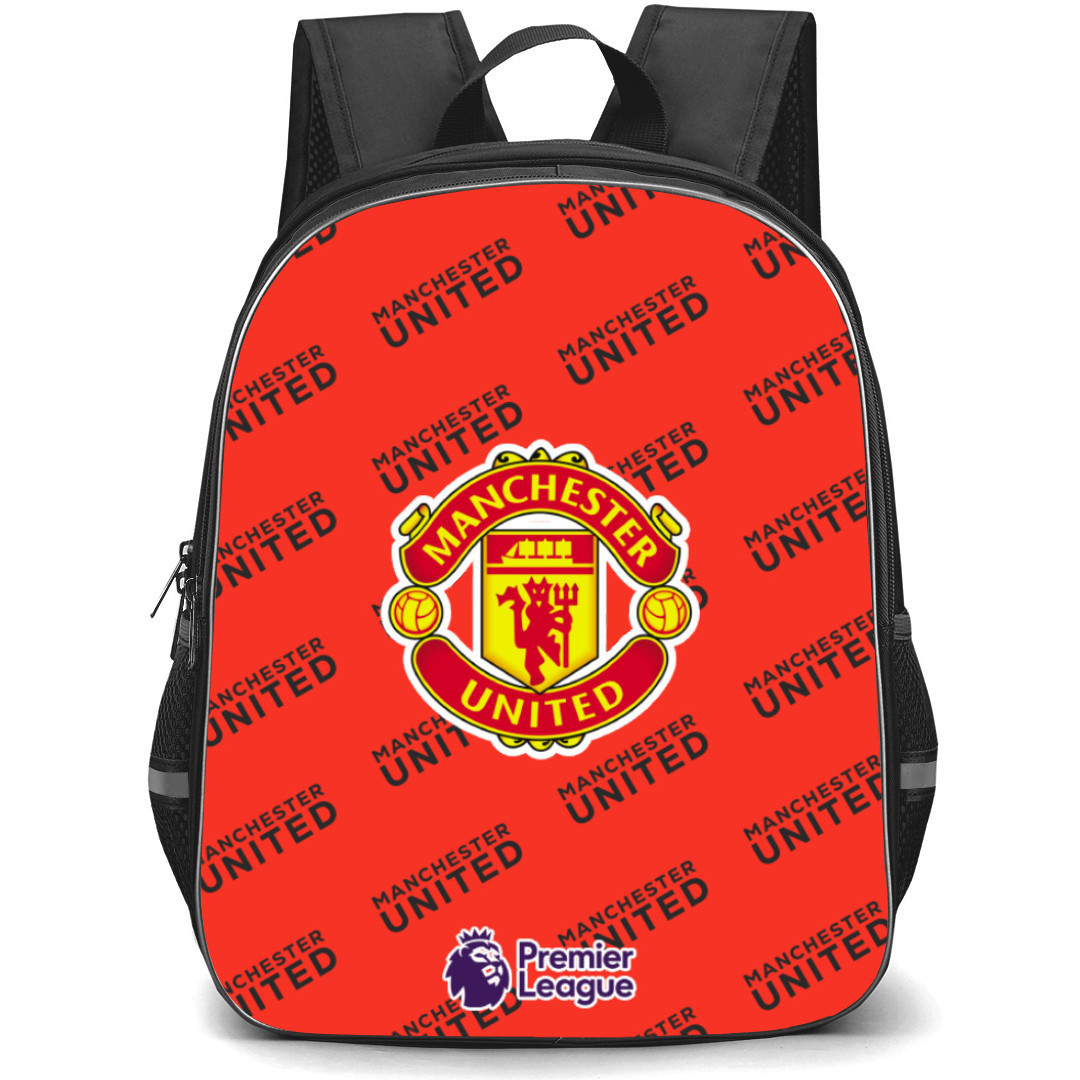 Manchester United Football Club Backpack StudentPack - Manchester United Football Club Medley Monogram Wordmark