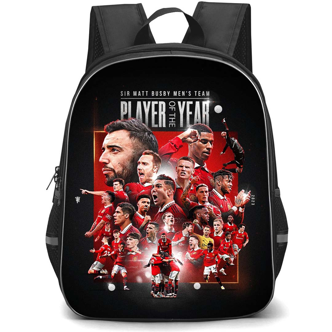 Manchester United Backpack StudentPack - Manchester United Manchester United Player Of The Year Poster
