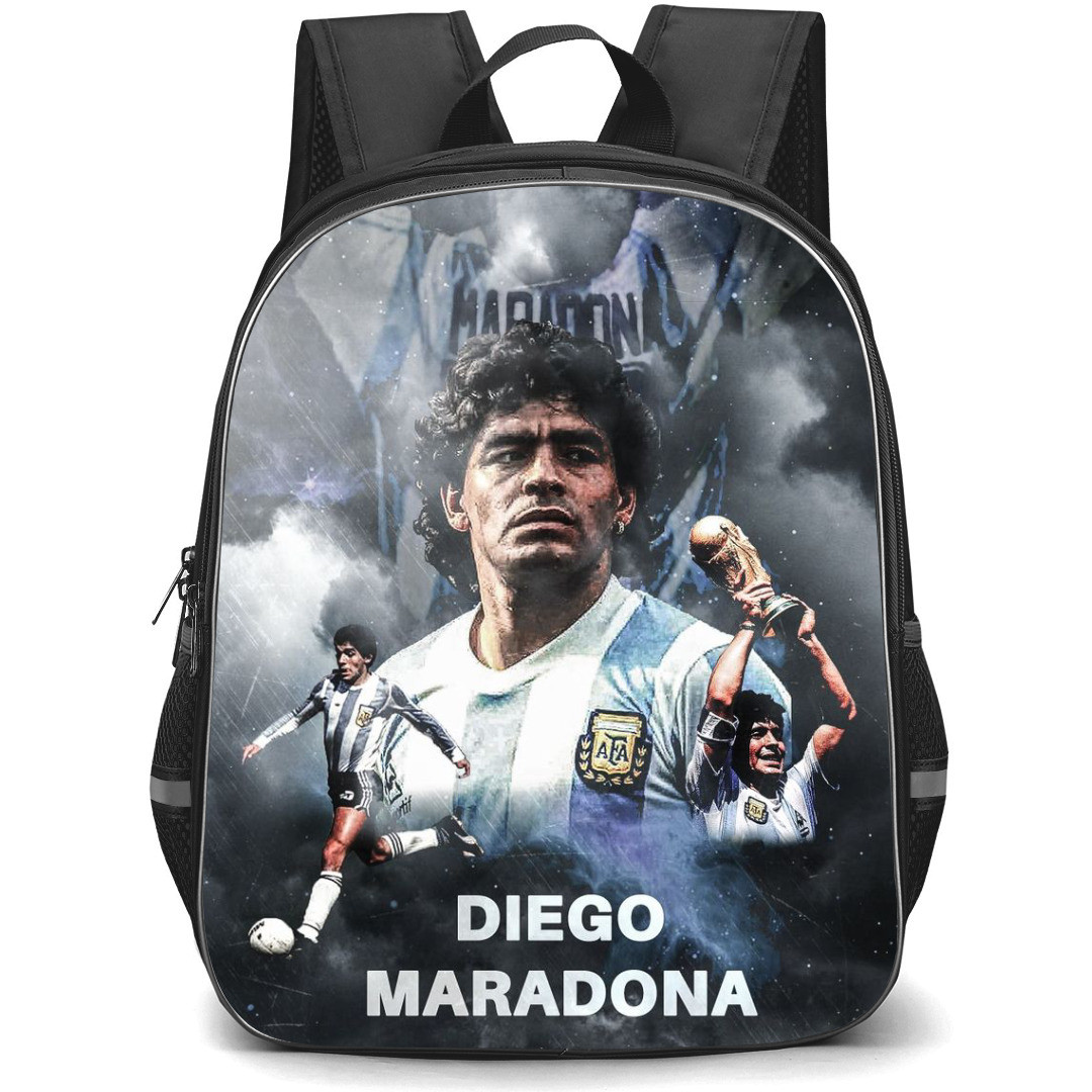 Diego Maradona Backpack StudentPack - Diego Maradona 1960 to Forever Poster