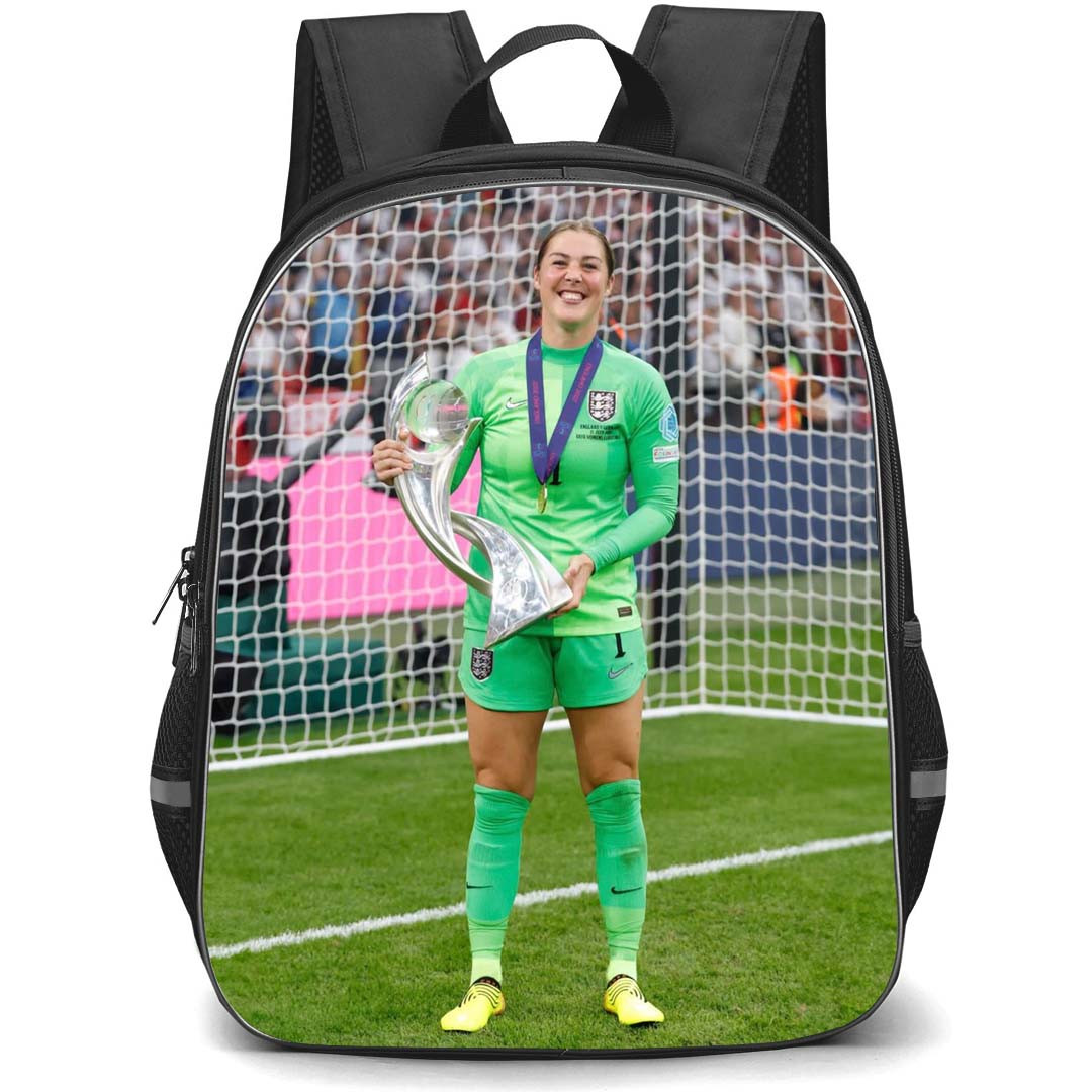 Mary Earps Backpack StudentPack - Mary Earps England Women's National Football Holding European Trophy