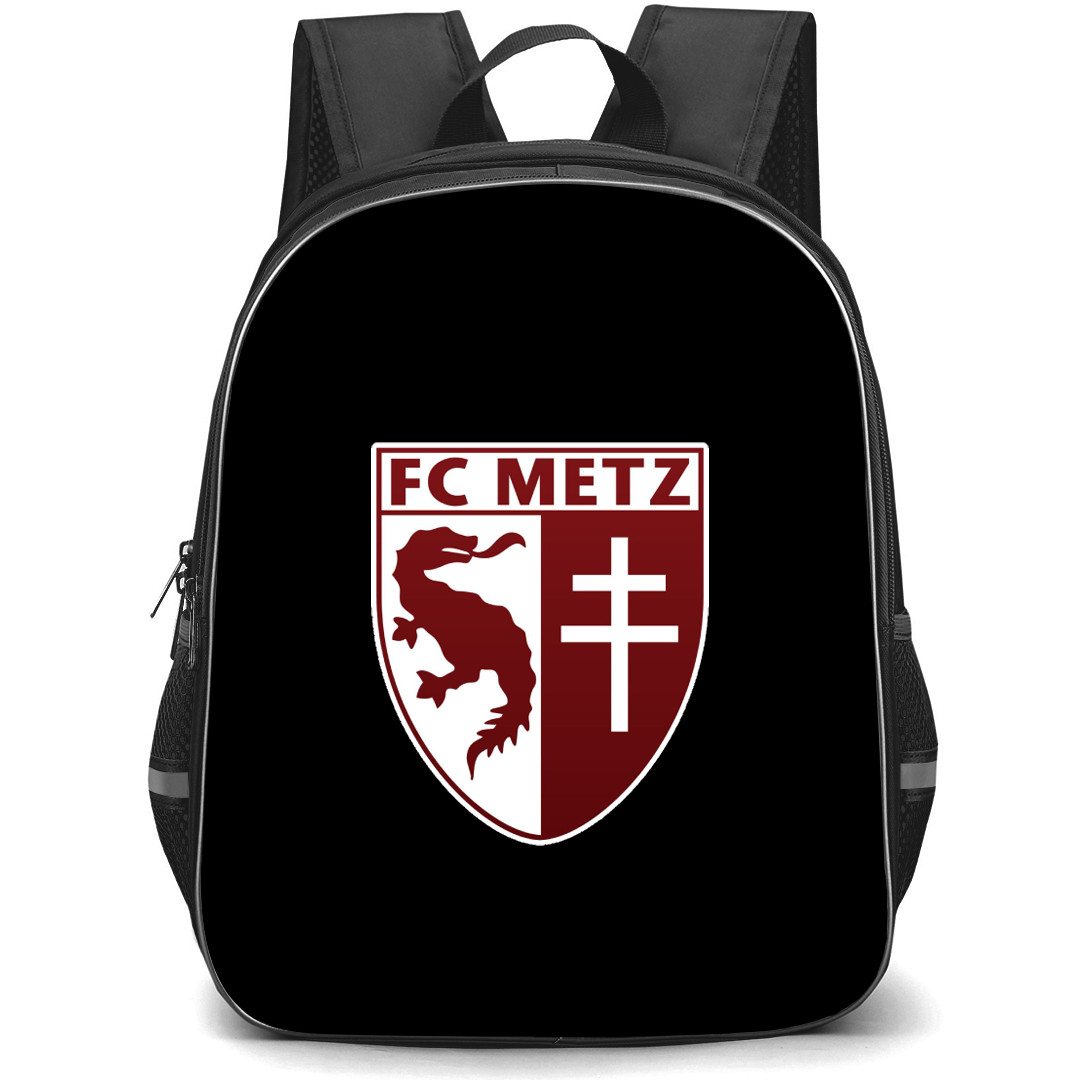FC Metz Backpack School Bag StudentPack - Large Logo Football Club
