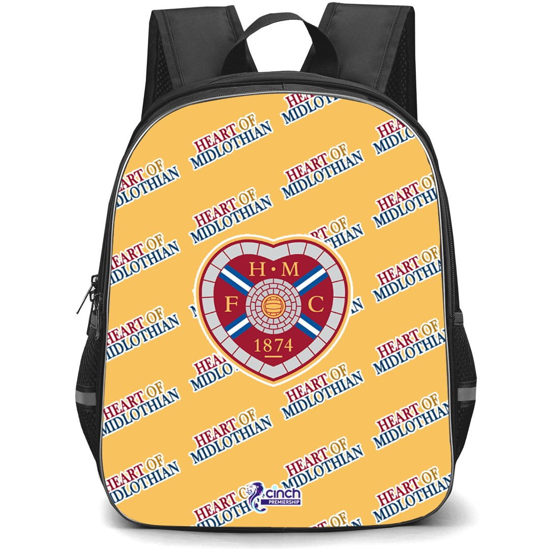 Heart Of Midlothian FC Backpack StudentPack - Midlothian Football Club Medley Monogram Wordmark