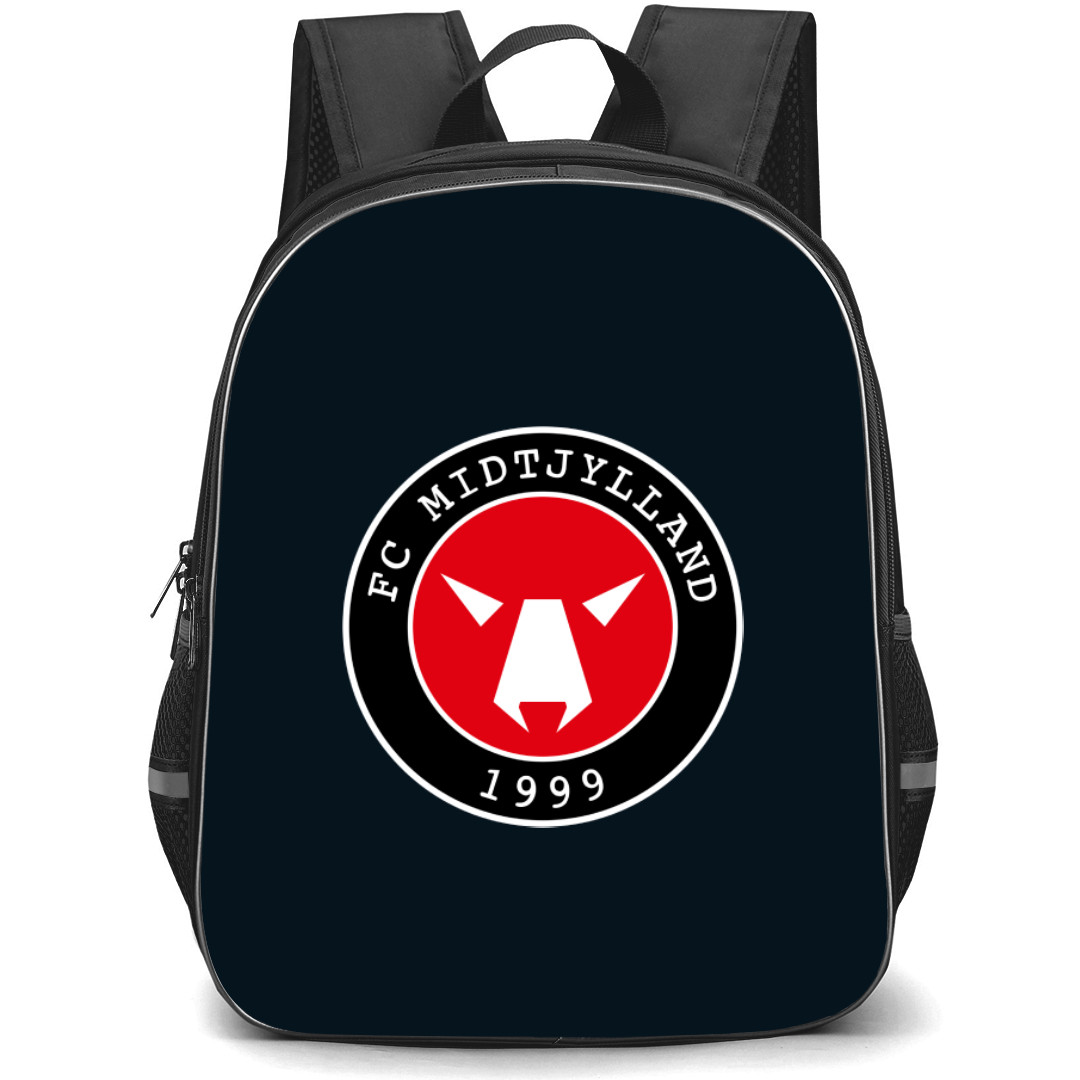 FC Midtjylland Football Club Backpack School Bag StudentPack - Large Logo