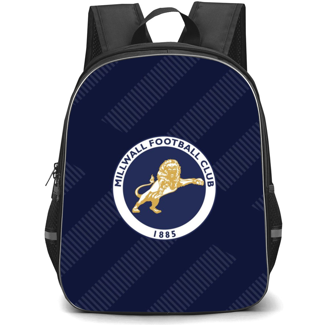 Millwall F.C. Backpack StudentPack - Millwall F.C. Logo On Dark Blue Background