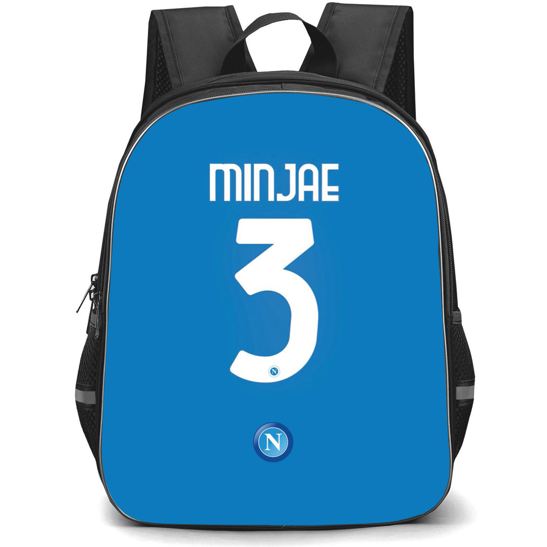 Kim Min-Jae Backpack StudentPack - Kim Min-Jae S.S.C. Napoli No. 3 Jersey