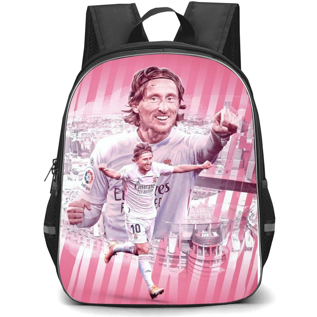 Luka Modric Backpack StudentPack - Luka Modric Real Madrid CF Goal Celebration Poster