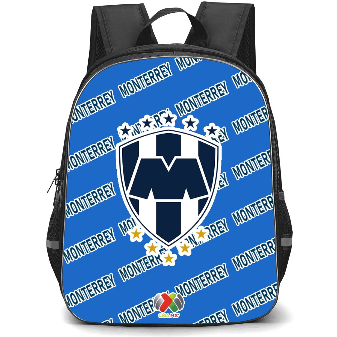 CF Monterrey Backpack StudentPack - Monterrey Football Club Medley Monogram Wordmark
