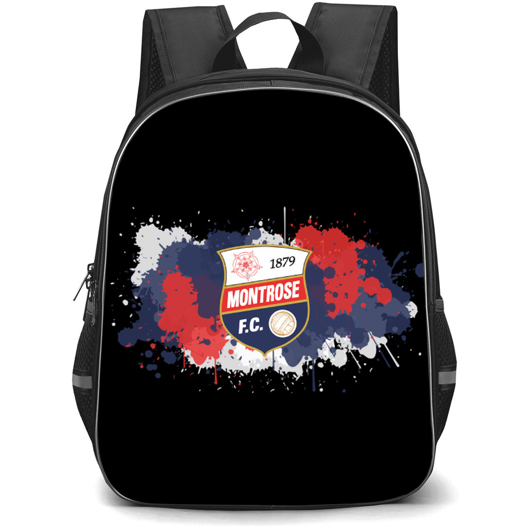 Montrose Backpack School Bag StudentPack - Logo Paint Splash Sticker Football Club