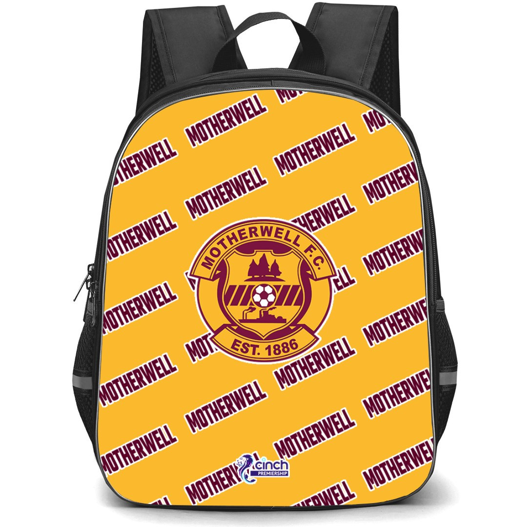 Motherwell FC Backpack StudentPack - Motherwell Football Club Medley Monogram Wordmark