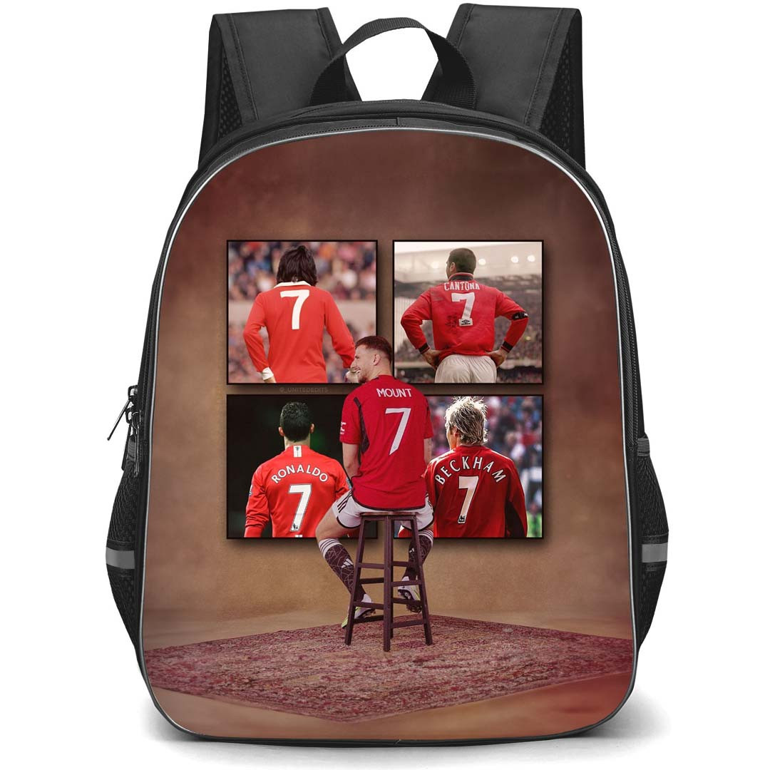 Mason Mount Backpack StudentPack - Mason Mount Manchester United All Players Wear Number 7 Jersey