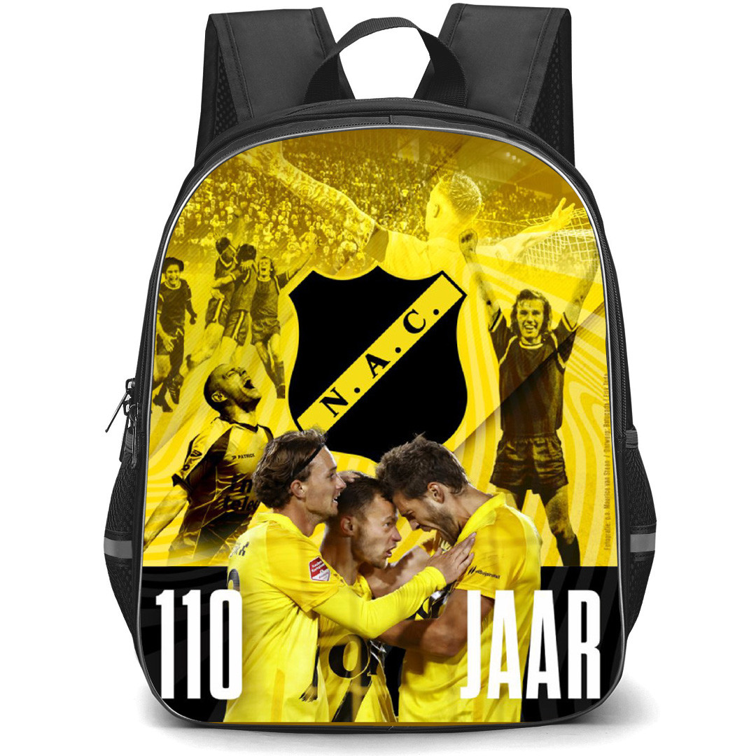 NAC Breda Backpack School Bag StudentPack - Logo Crown Celebrating Poster Football Club