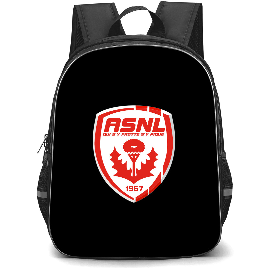 AS Nancy Lorraine Backpack School Bag StudentPack - Large Logo Football Club