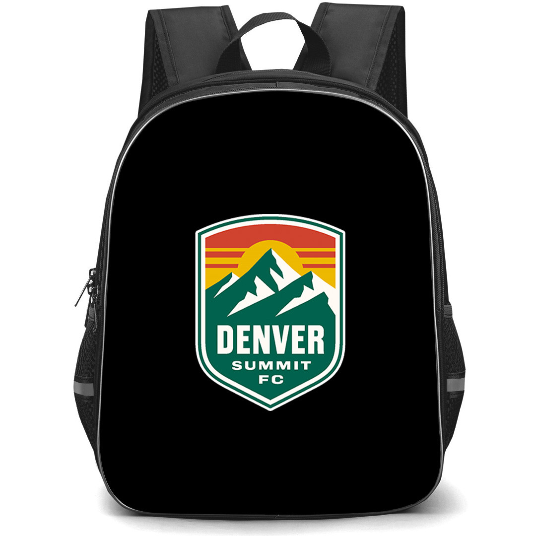 NWSL Denver Summit FC Backpack School Bag StudentPack - Denver Summit FC Logo Sticker