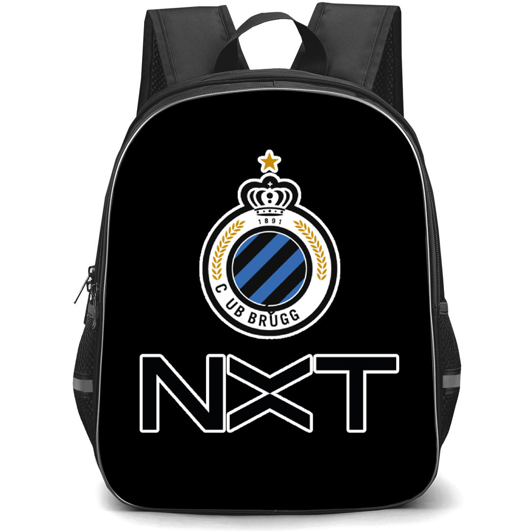Club Brugge NXT Backpack School Bag StudentPack - Large Logo Wordmark Football Club