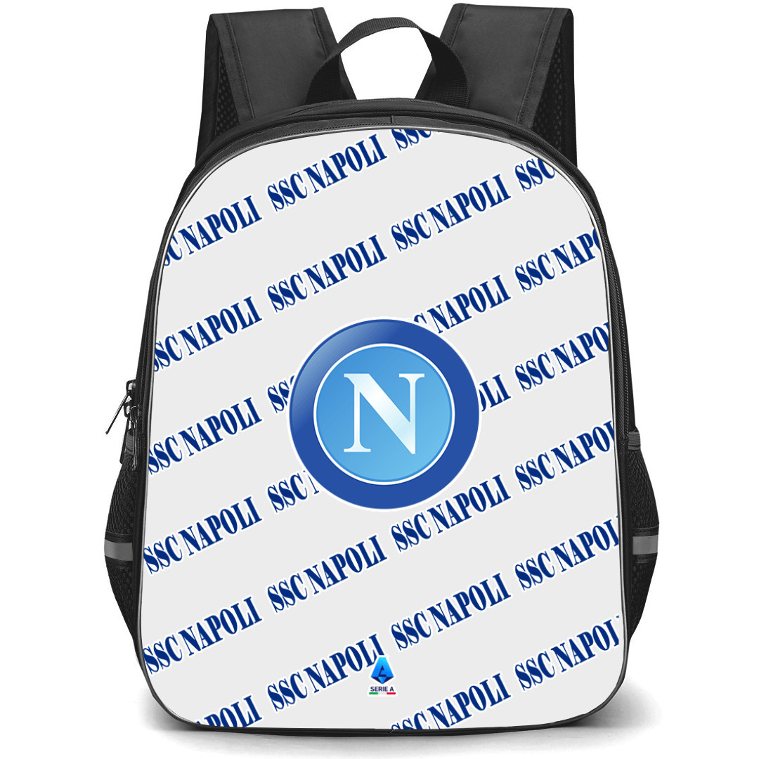 SSC Napoli Football Club Backpack StudentPack - Napoli Football Club Medley Monogram Wordmark