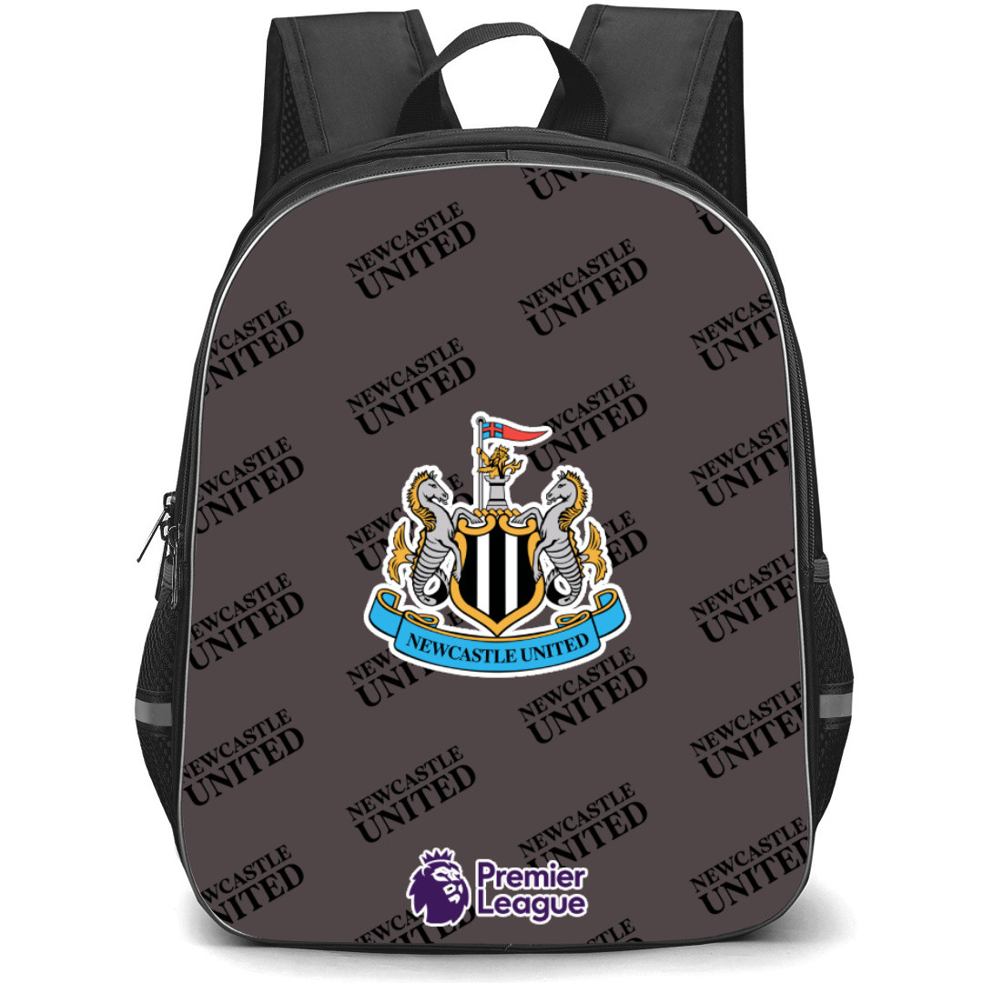Newcastle United Football Club Backpack StudentPack - Newcastle United Football Club Medley Monogram Wordmark