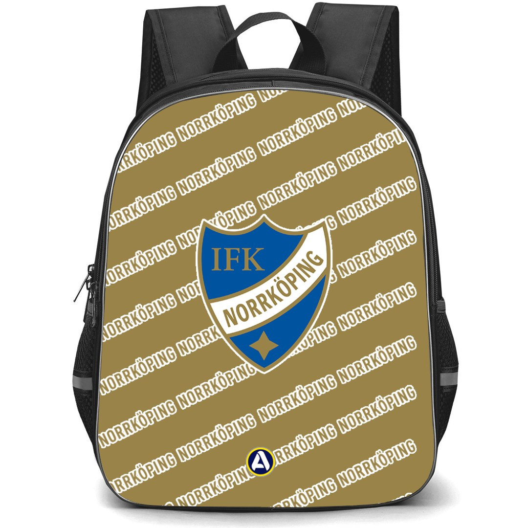 IFK Norrkoping Backpack StudentPack - Norrkoping Football Club Medley Monogram Wordmark