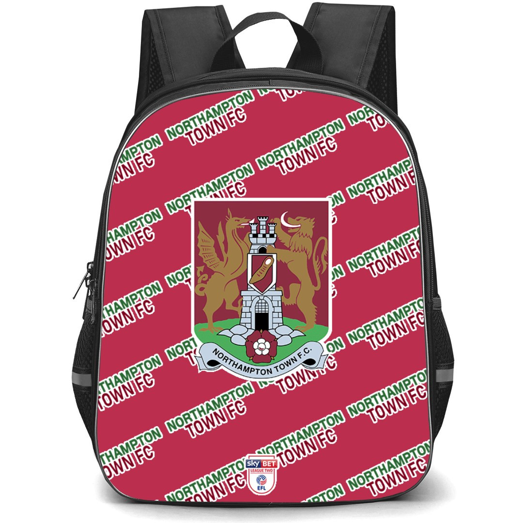 Northampton Town FC Backpack StudentPack - Northampton Football Club Medley Monogram Wordmark
