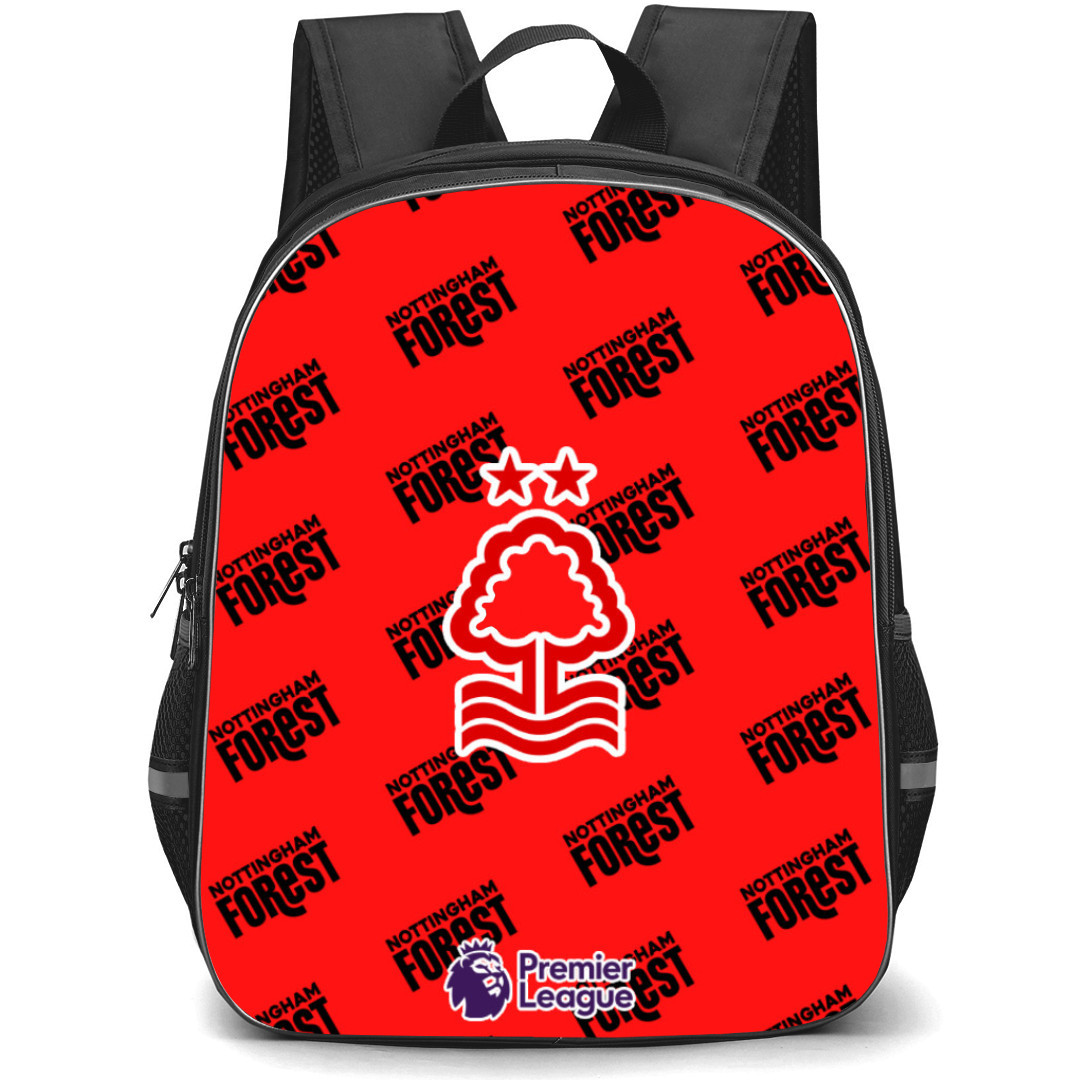 Nottingham Forest Football Club Backpack StudentPack - Nottingham Forest Football Club Medley Monogram Wordmark