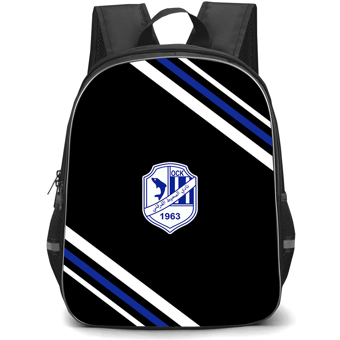 Oceano Club de Kerkennah Backpack School Bag StudentPack - Oceano Club de Kerkennah Large Logo With Stripe