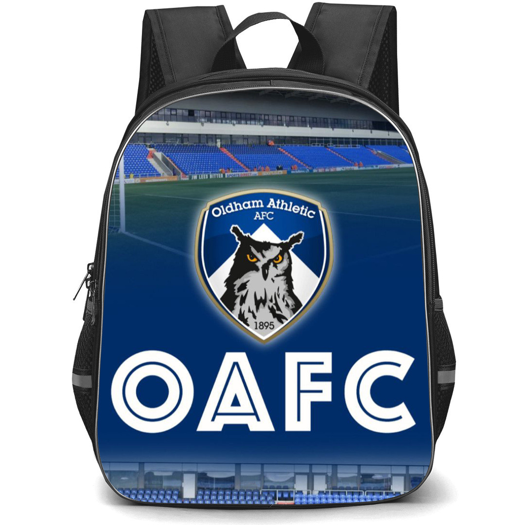 EFL League Two Oldham Athletic Backpack School Bag StudentPack - Logo Team Poster