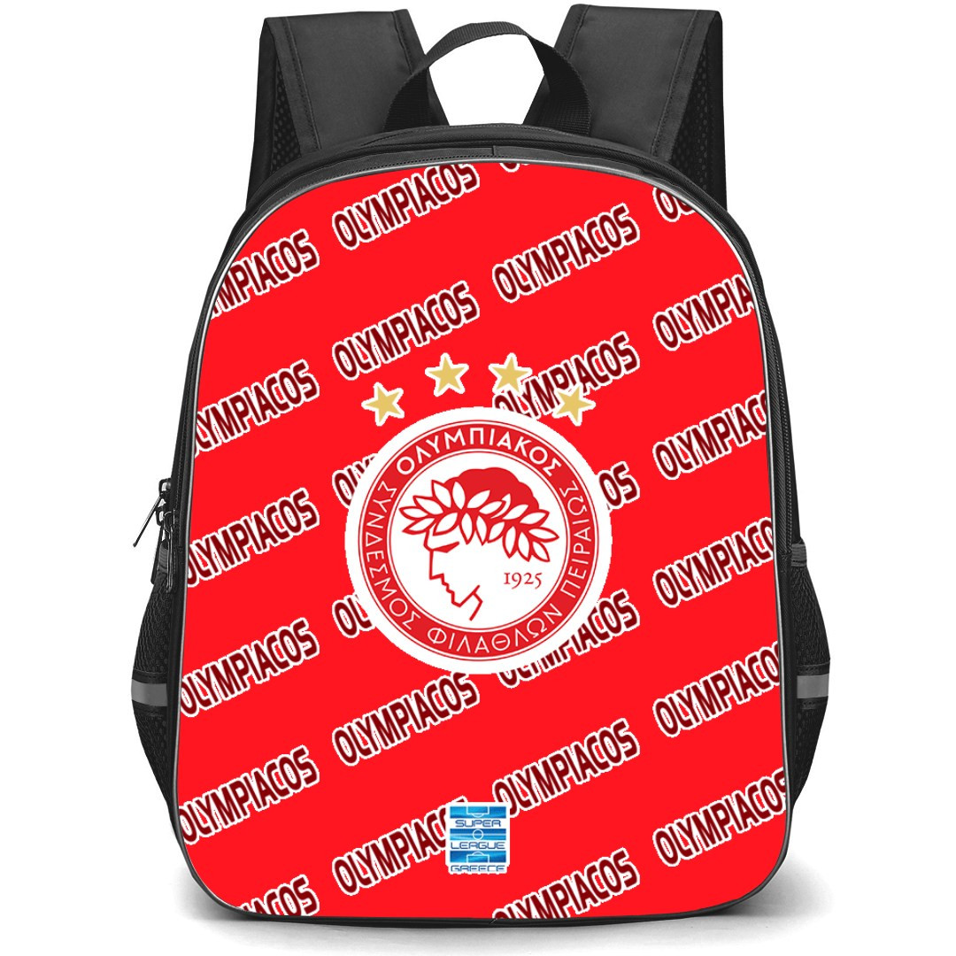 Olympiacos FC Backpack StudentPack - Olympiacos Football Club Medley Monogram Wordmark