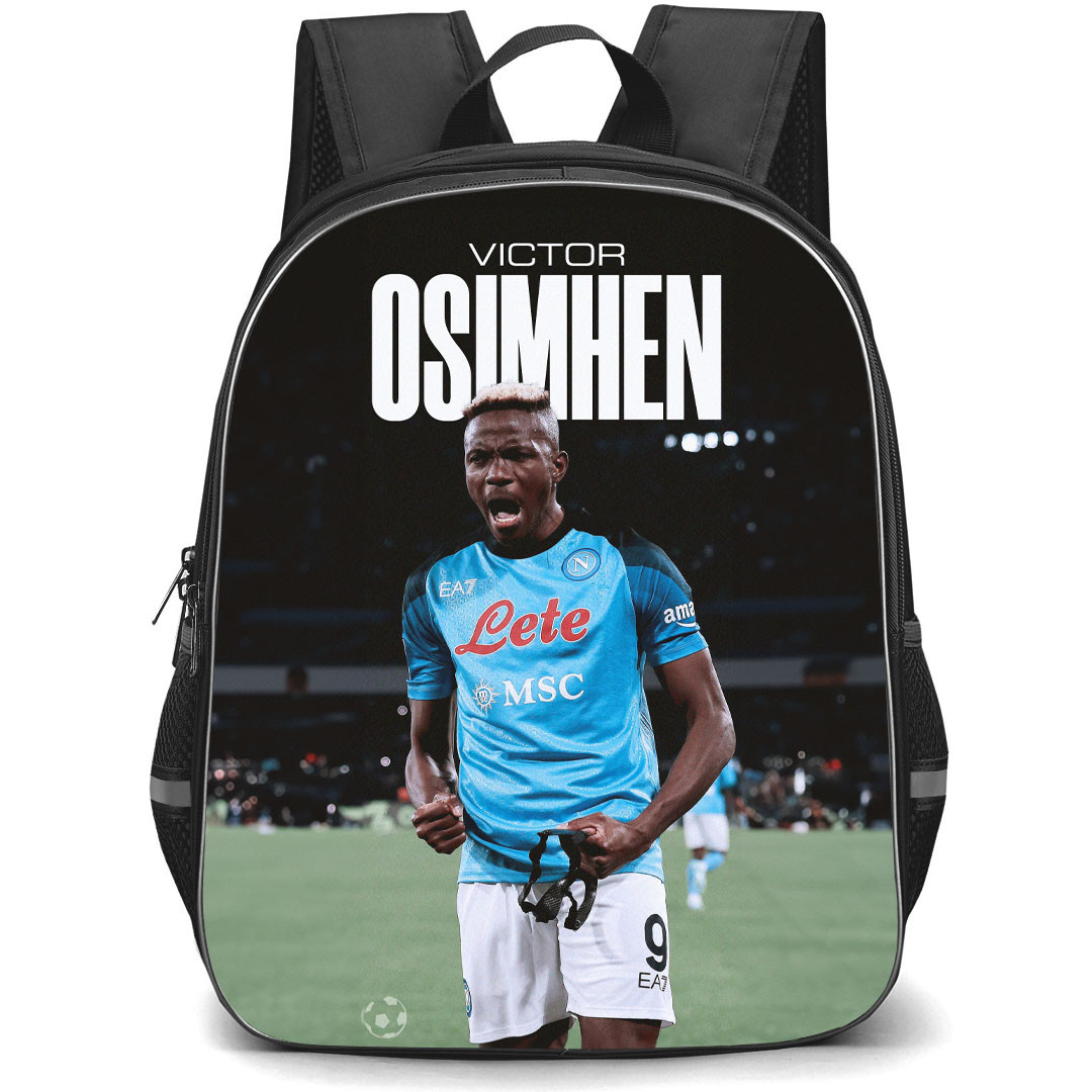 Victor Osimhen Backpack StudentPack - Victor Osimhen S.S.C. Napoli Shouting Portrait