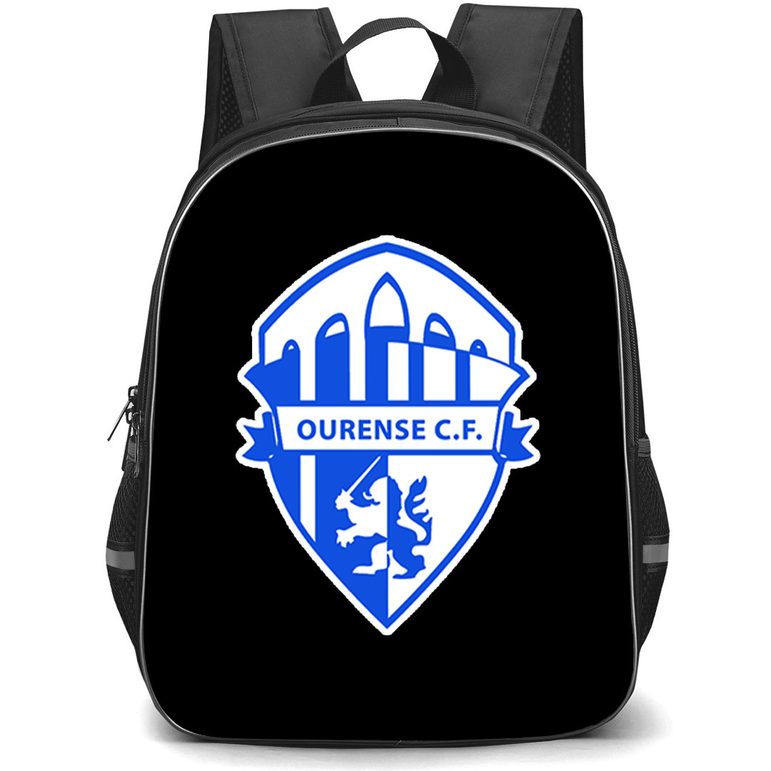 Ourense CF Backpack School Bag StudentPack - Ourense CF Large Logo Football Club