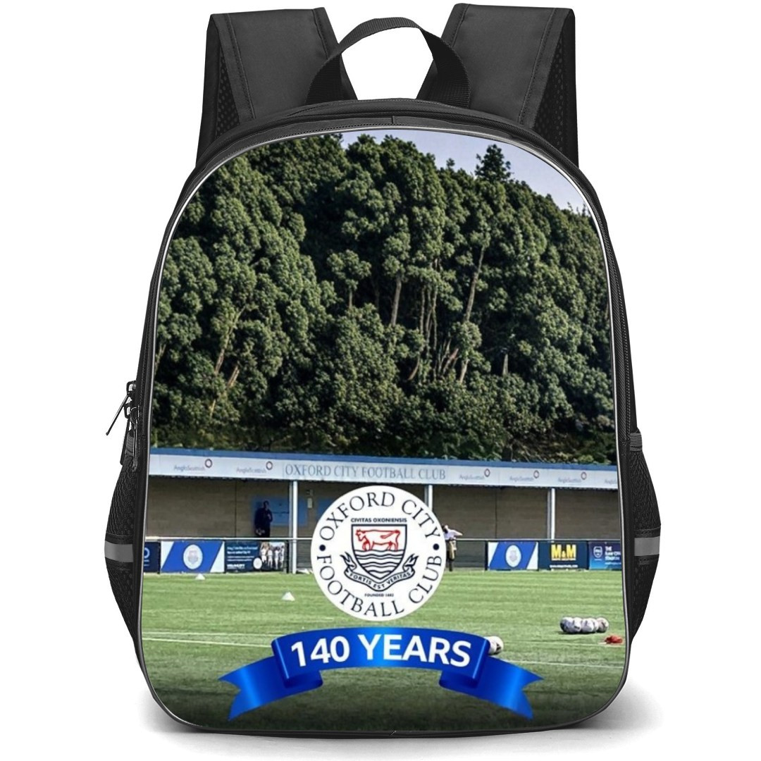 National League North Oxford City Backpack School Bag StudentPack - 140 Years Logo Poster