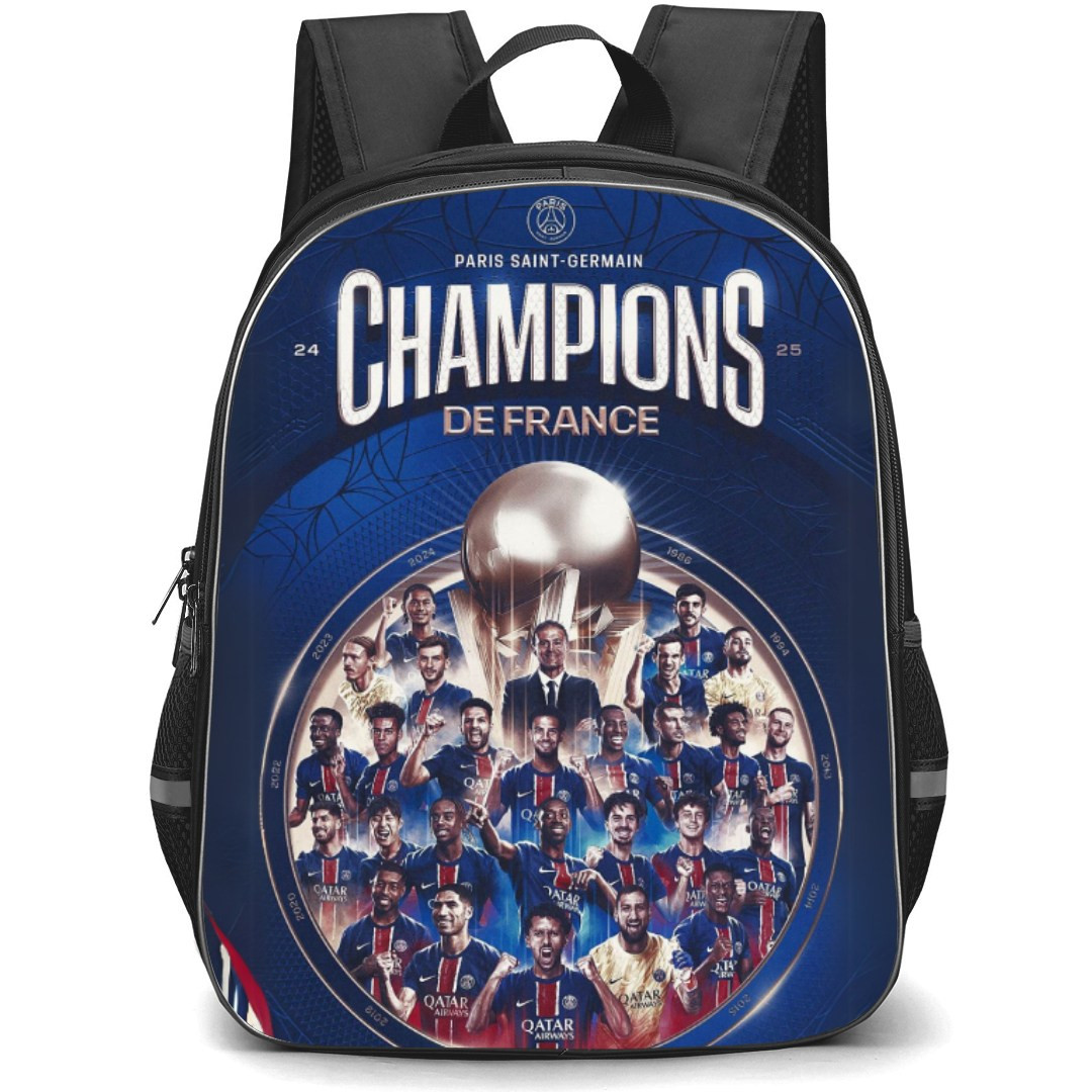 Paris Saint-Germain Backpack StudentPack - Paris Saint-Germain 24/25 Ligue1 Champions Poster