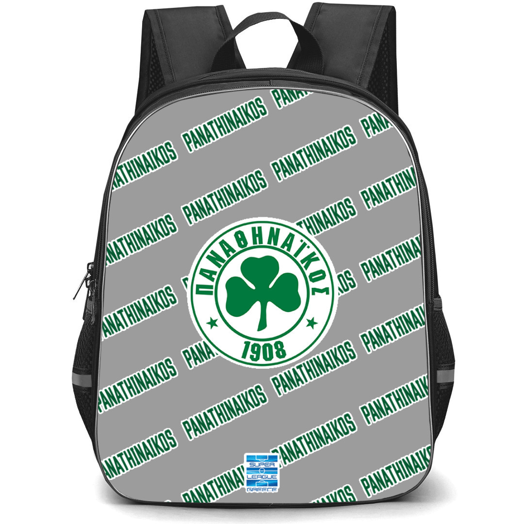 Panathinaikos FC Backpack StudentPack - Panathinaikos Football Club Medley Monogram Wordmark