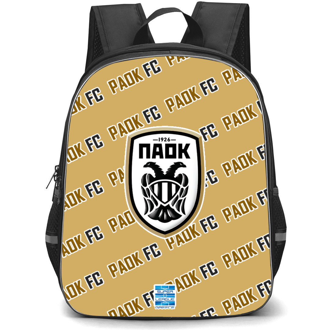 Paok FC Backpack StudentPack - Paok Football Club Medley Monogram Wordmark