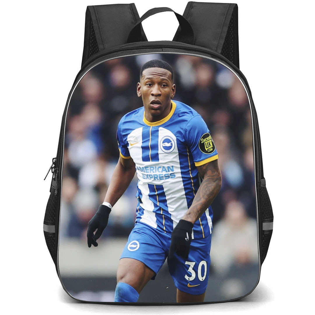 Pervis Estupinan Backpack StudentPack - Pervis Estupinan Brighton & Hove Albion F.C. Candid Poster
