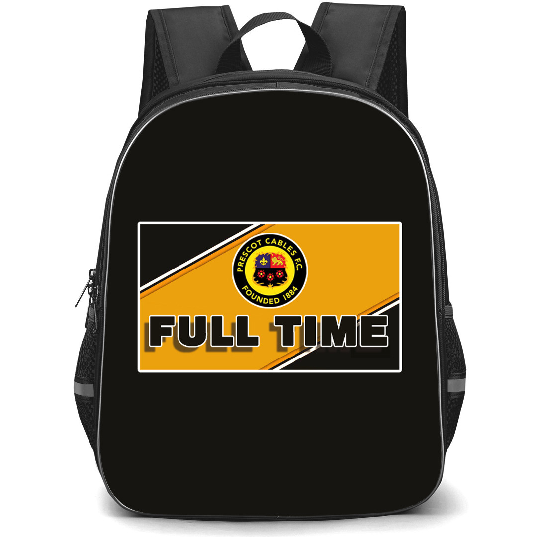 Prescot Cables Backpack School Bag StudentPack - Logo Full Time Poster Football Club