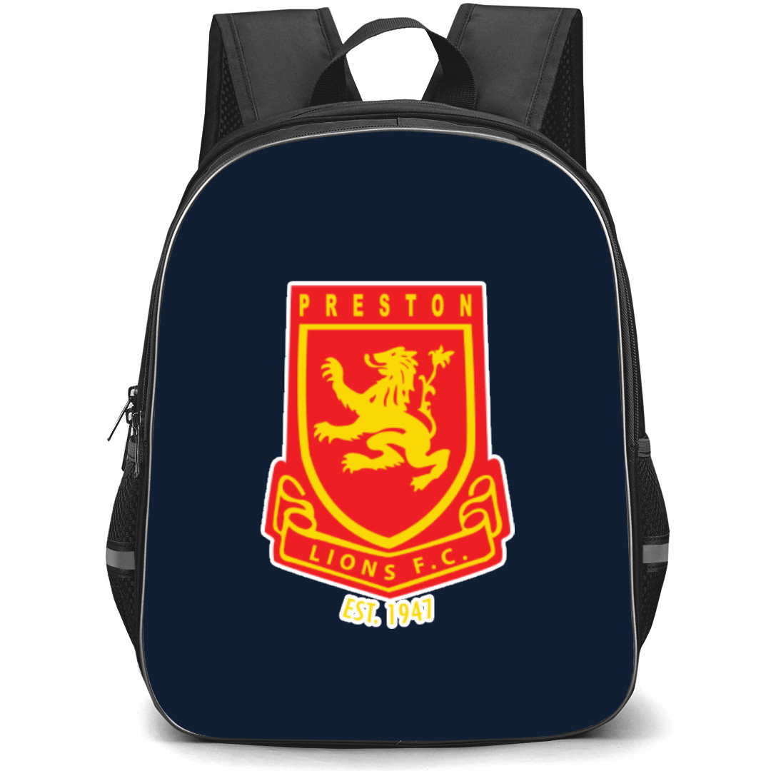 Preston Lions Football Club Backpack School Bag StudentPack - Large Logo