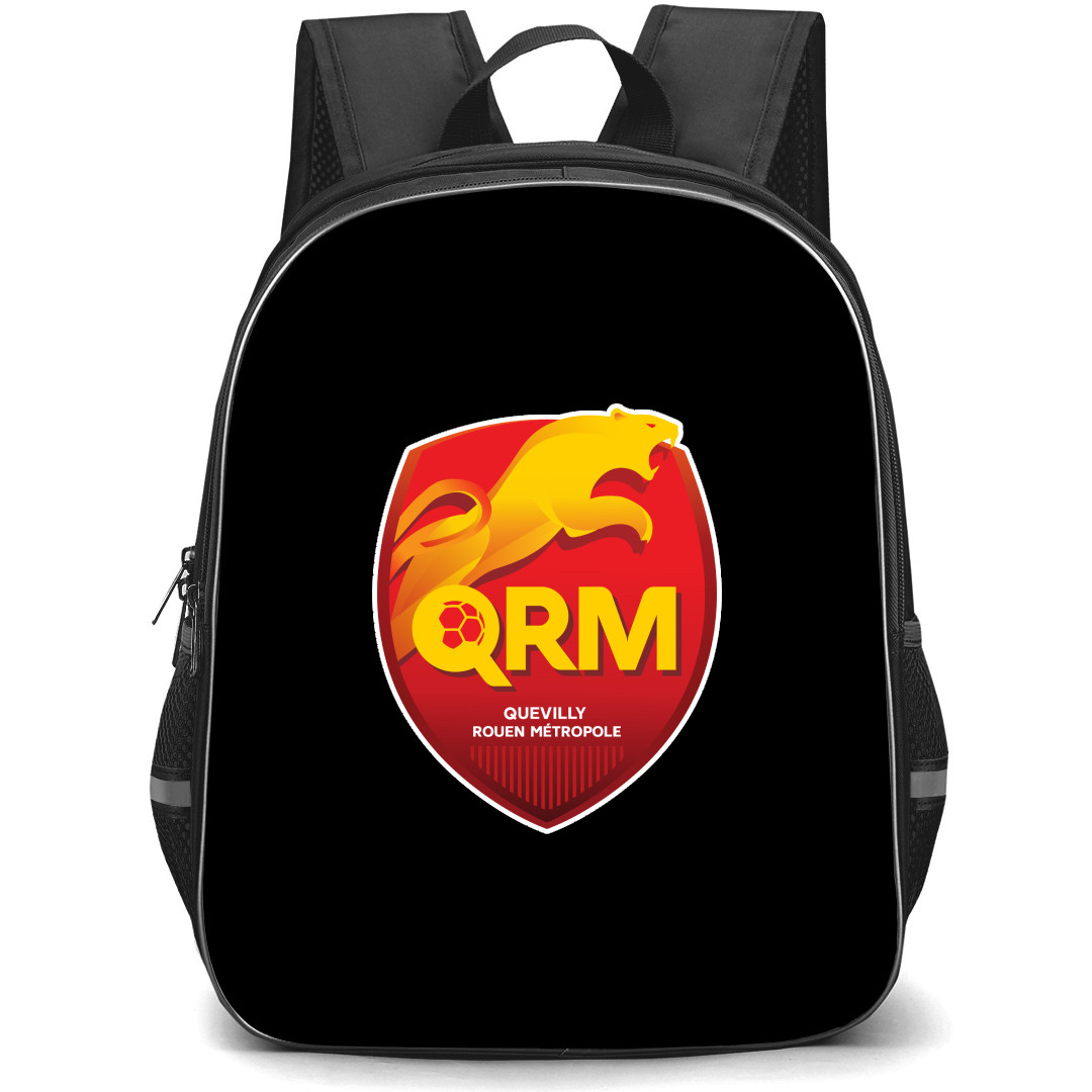 Quevilly Rouen Metropole Backpack School Bag StudentPack - Large Logo Football Club