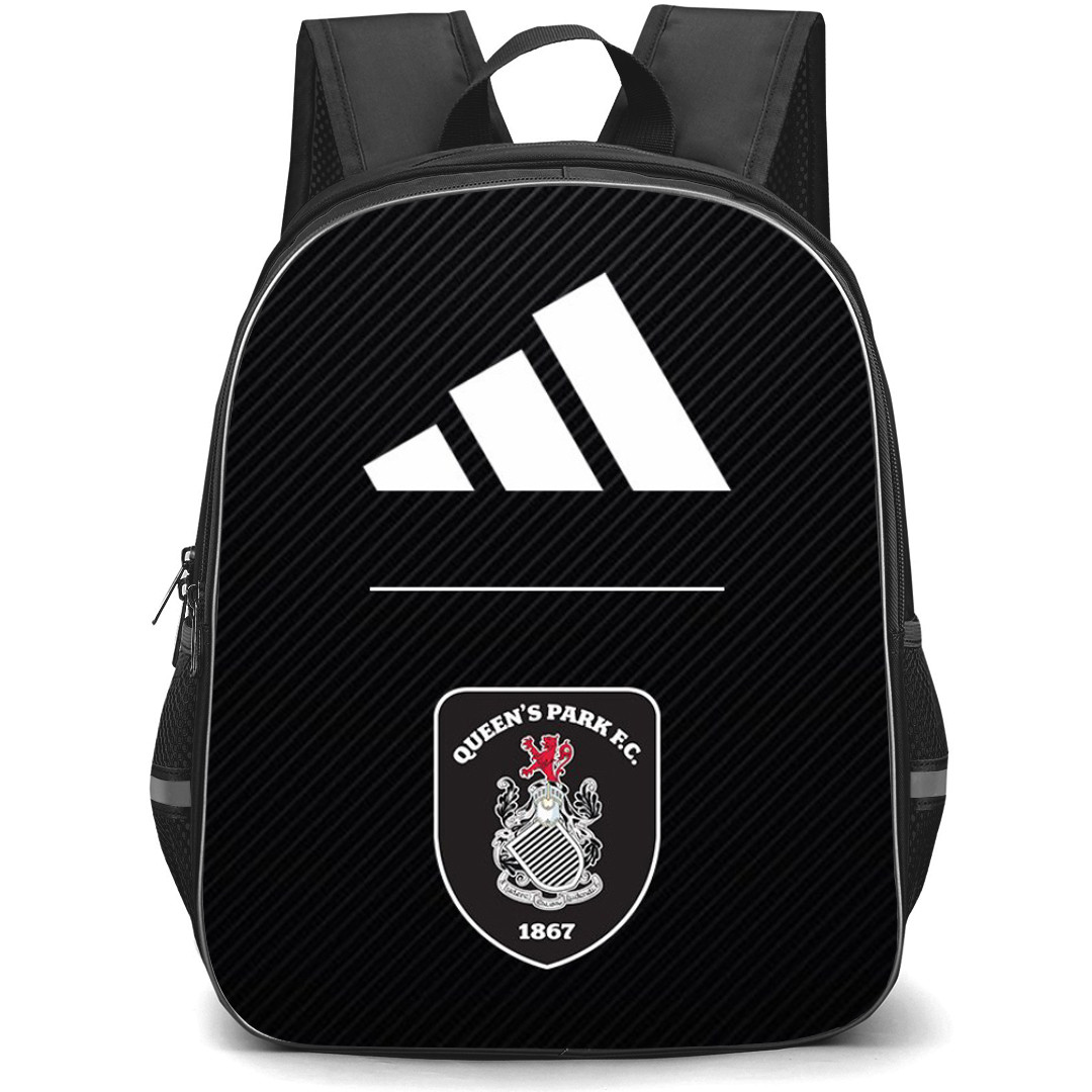Queen's Park Backpack School Bag StudentPack - Adidas Collab Poster Football Club