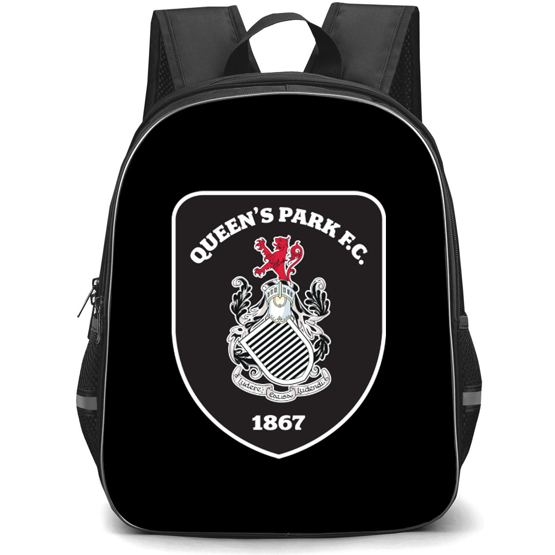 Queen's Park Backpack School Bag StudentPack - Large Logo Football Club